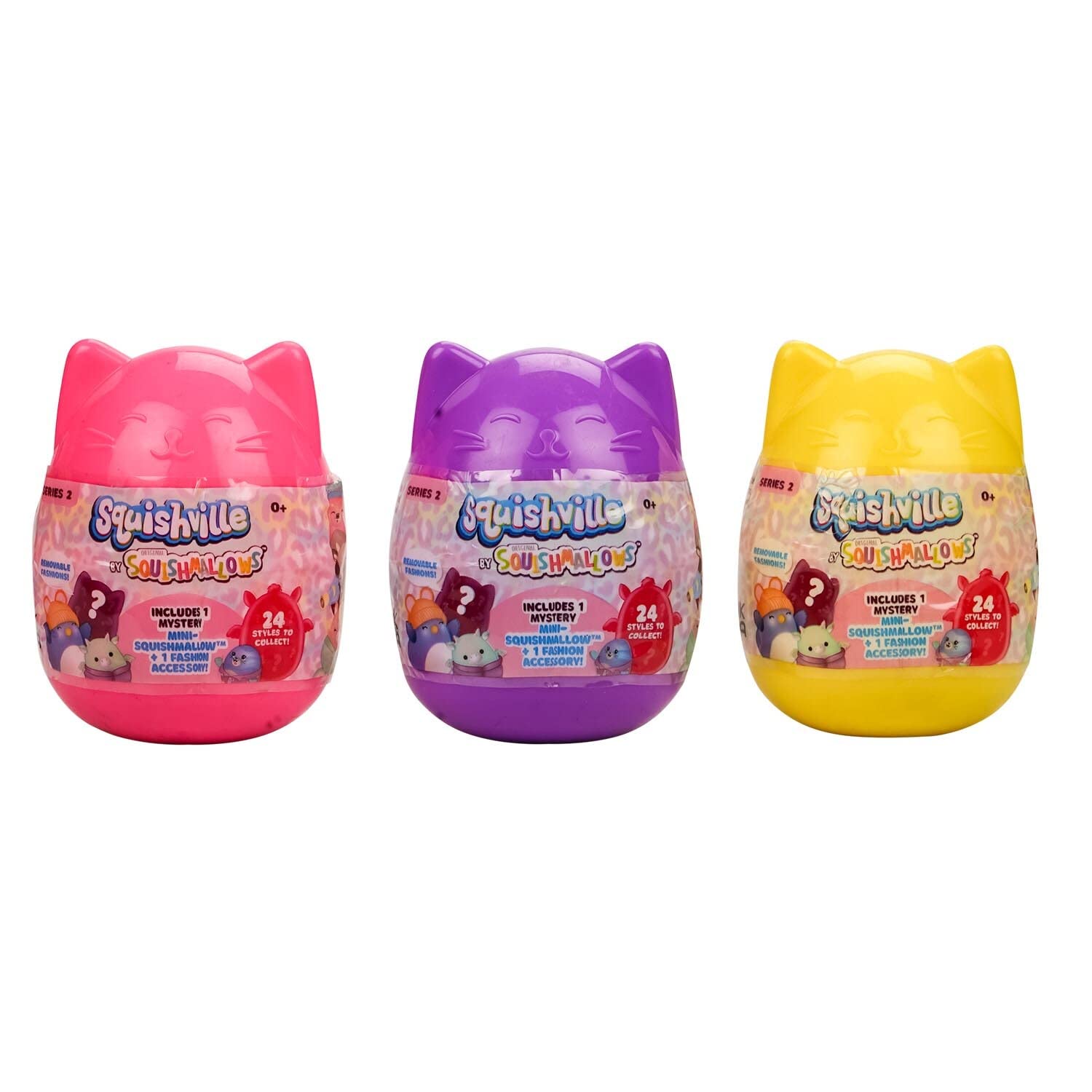 Squishmallows Squishville Mystery Mini (One at Random), Multi-colored