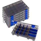 Flambeau Outdoors Zerust MAX 4004ZMP Tuff Tainer - 6-PK Bundle, Smoke Gray