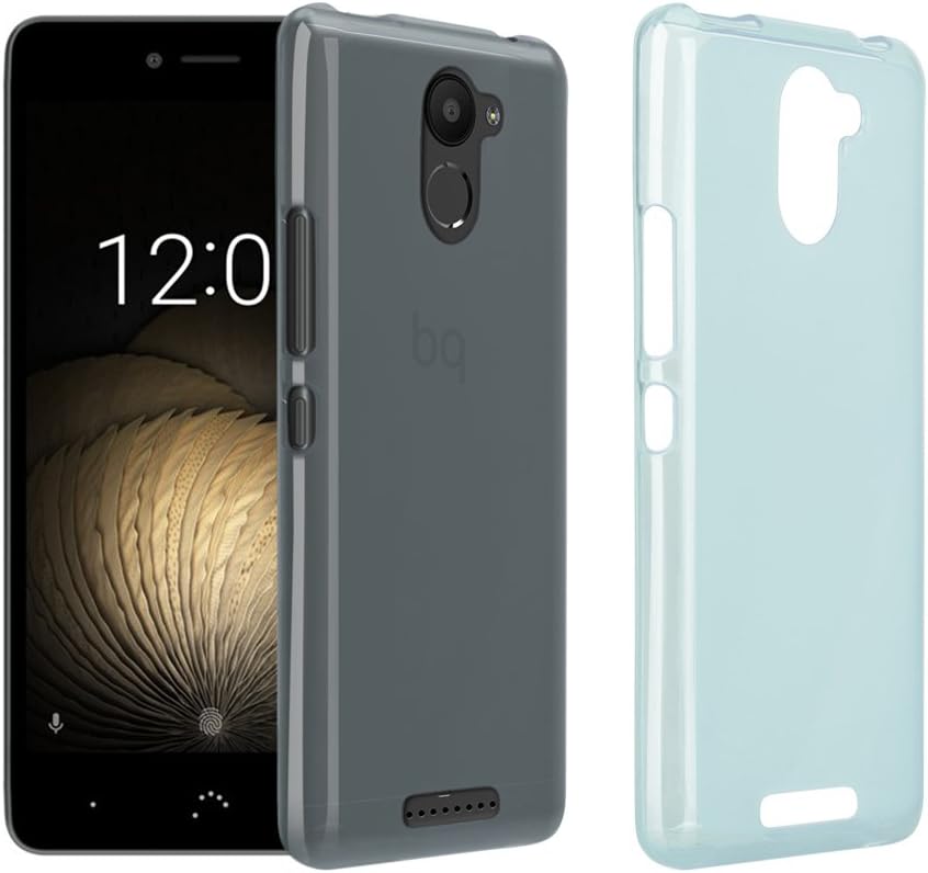 RIFFUE Acer Jade Zest Case, Ultra Soft TPU Flexible Thin Clear Silicone Matte Back Protective Gel Cover for Acer Jade Zest - Blue