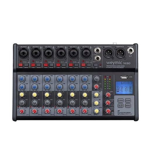 E-Series Professional Mixer for Recording DJ Stage Karaoke Music