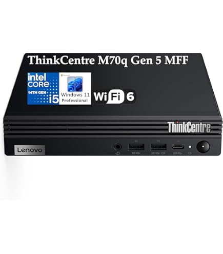 Lenovo ThinkCentre M70q Tiny Corei5 ミニPC Lenovo ThinkCentre M700 Tiny | 1L Desktop PC for Large Enterprises
