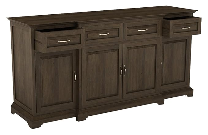 Urban Ladder Eleanor Sideboard (Vintage Brown Oak)