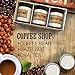 Scented Candles - Coffee Shop - Decorative Aromatherapy - Handmade in The USA with Only The Best Fragrance Oils - 3 x 4-Ounce Soy Candles