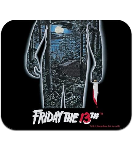 Scooby-Doo Ruh Roh Mouse Pad - Low Profile Thin Gaming Mousepad With Anti-Slip Base