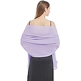 Ciormis Chiffon Shawl Wraps Scarves Lightweight for Women Evening Dresses Wedding Bridesmaid or Formal Occasions
