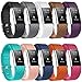 CreateGreat for Fitbit Charge 2 Bands Wristbands Silicone Replacement Charge 2 Accessory Original Color Print Pattern Bands Strap for Large or Small Size