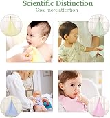 Fairy Baby 8 Pack 100% Organic Bamboo Baby Washcloths Reusable Towels view 4
