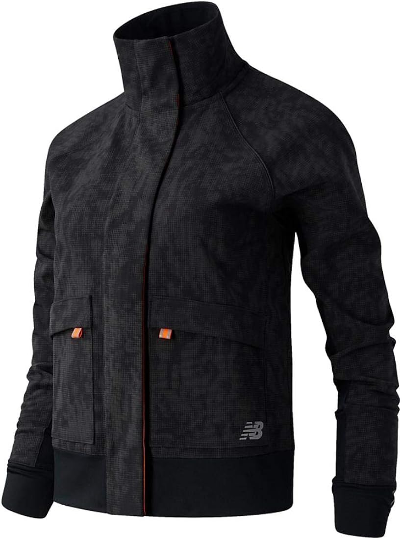 Amazon.com : New Balance Women's Reflective Impact Run Winter Jacket, Black, X-Large : Sports 