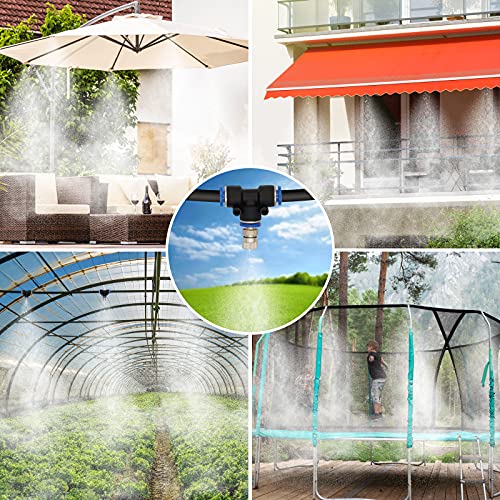REDTRON 59FT Mist Cooling System, Patio Misting System with 18 Misting