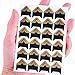 Sumind 10 Sheets Photo Corners Self Adhesive Photo Mounting Sticker Paper Corner Stickers for Scrapbooking Album Dairy, Black and Gold