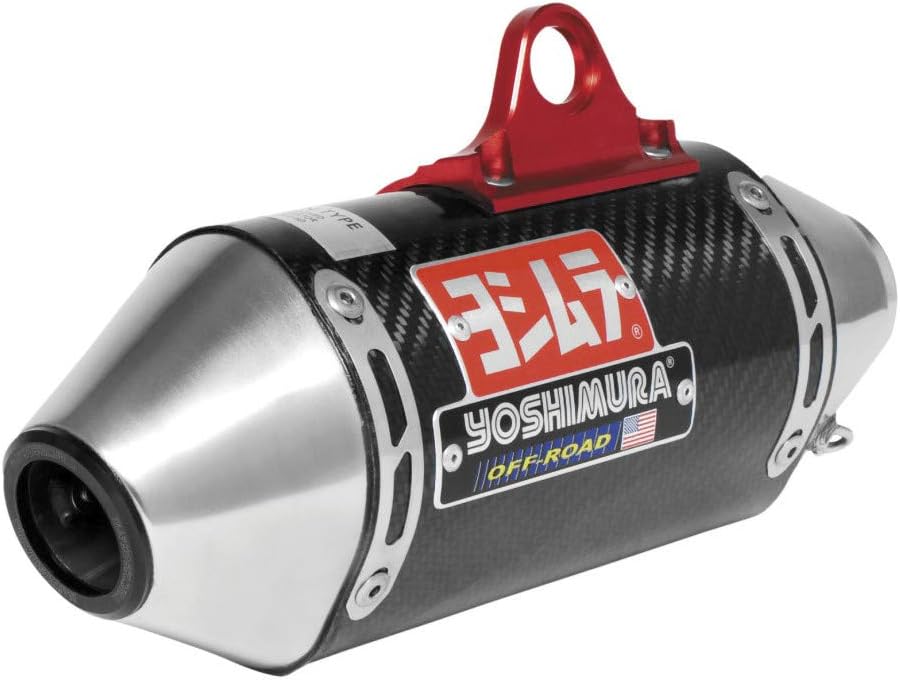 Yoshimura RS-2 Comp Series Full System Exhaust (Enduro/Carbon Fiber) Compatible with 14-18 Honda CRF125F