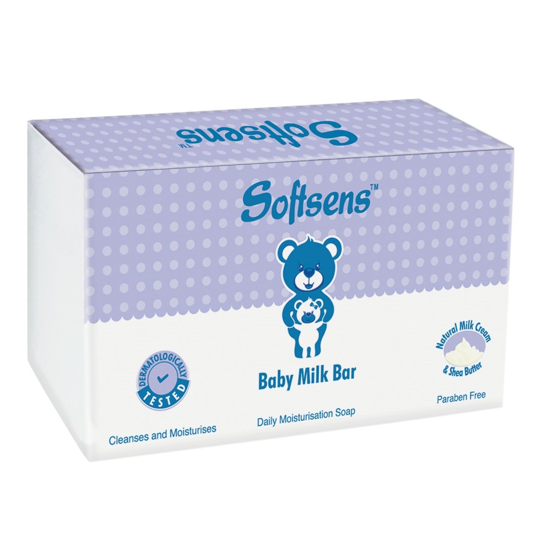 softsens baby milk bar soap