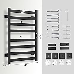 Colliford Towel Warmer, Towel Heater Rack for