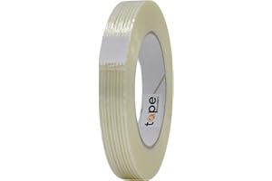 MAT Commodity Grade Fiberglass Reinforced Filament Strapping Tape - 3/4 in. Wide x 60 yds. (Pack of 1) Filaments Run Lengthwi
