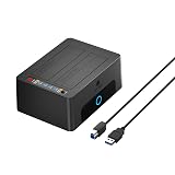 ICY BOX Hard Drive Docking Station Dual Bay USB 3.0 to SATA with Duplicator/Offline Clone Function External Hard Drive Dock for 2.5''/3.5'' HDD SSD Max Up to 60TB (30TB*2) Support UASP Plug&Play