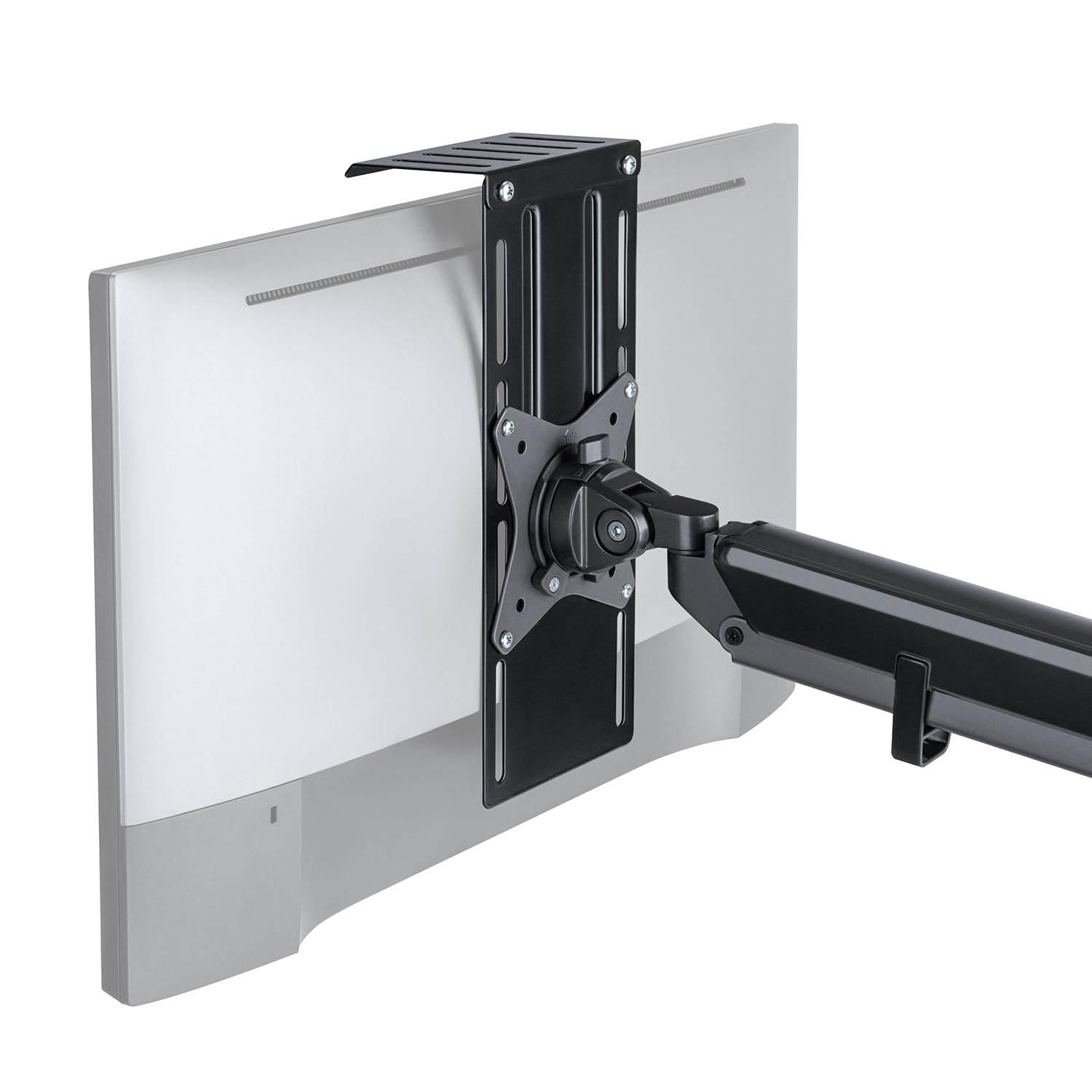 NanoRS RS463 VESA Kamerahalterung Camcorderhalterung Befestigung an der Rückseite des Monitors oder Monitorarm VESA-Standard: 100x100 Halterung für Kamera Max. Gewicht: 2 kg 4