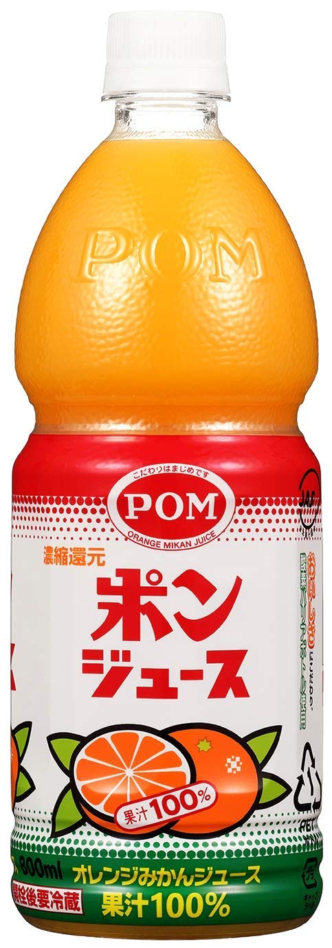 えひめ飲料 POM(ポン) ポンジュース 800ml　ペットボトル×12(6×2)本入商品画像
