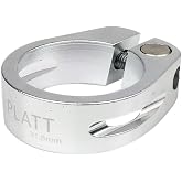 PLATT Bike Seat Post Clamp Aluminium Alloy Bicycle Seatpost Collar 28.6mm / 31.8mm /34.9mm