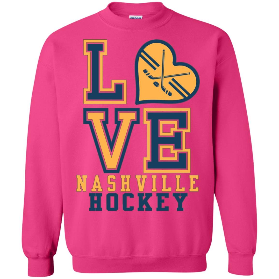 nashville predators crewneck sweatshirt
