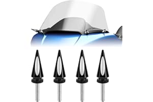 AILMOTO Windshield Bolts Screws, Fairing Bolts, Motorcycle Windscreen Screws Compatible for Harley Davidson Road Glide 2015-2024 Harley Road Glide Fairing Windshield Trim Screw Black