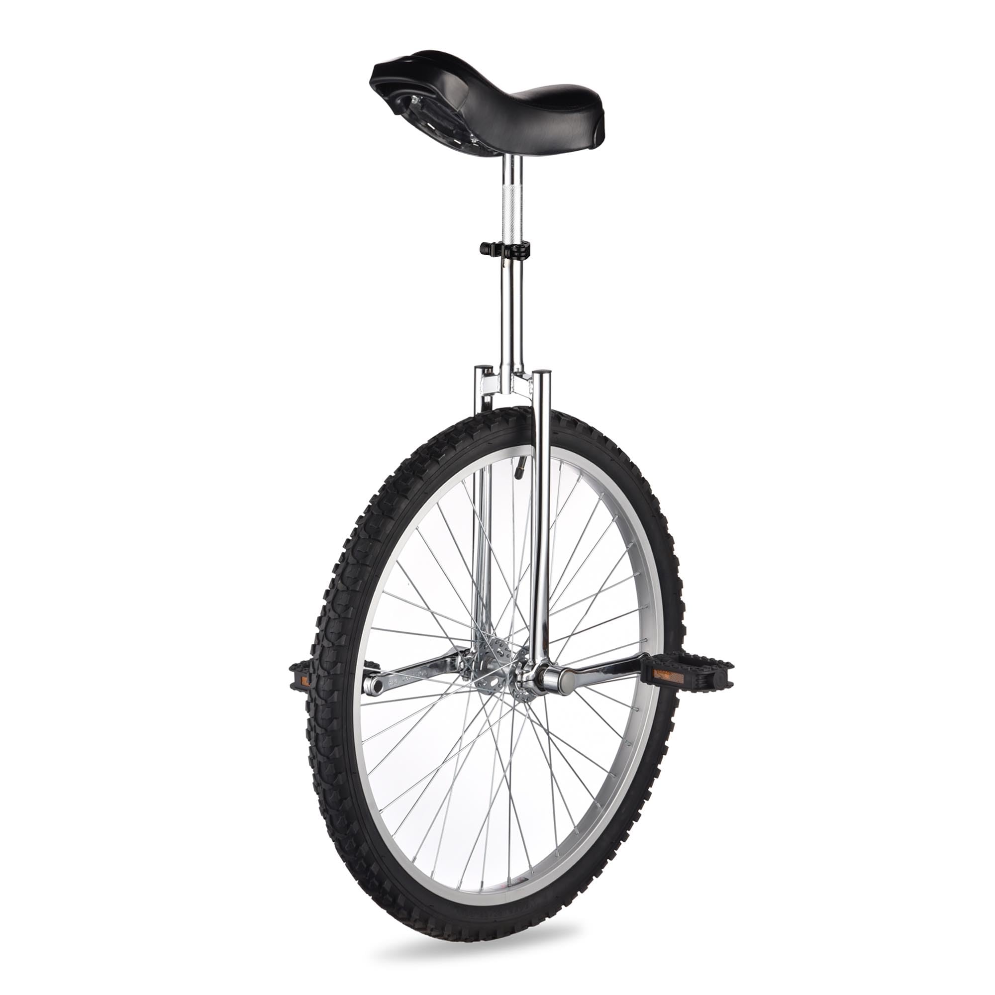 AW 16/18/20/24 Inch Wheel Outdoor Unicycle Adjustable Seat Exercise Bicycle Fit Adults Kids Outdoor Sports Fitness Exercise, for Choice