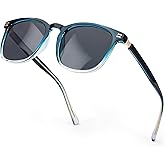 SIPHEW Womens Mirrored Polarized Sunglasses - Cat Eye Oversized Sun Glasses w UV Protection for Women