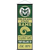 Colorado State Rams Banner and Scroll Sign