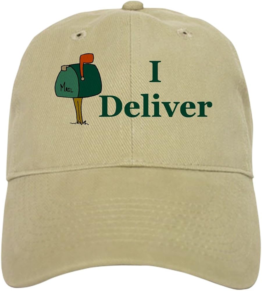 CafePress Mail Carrier Baseball Cap with Adjustable Closure