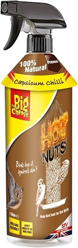 The Big Cheese Hot Nuts Squirrel Deterrent Spray 1 Litre Ready-To-Use view 1