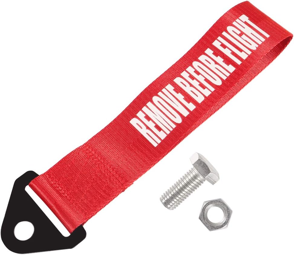 Universal Racing Sport Tow Hook Strap Band High Strength Heavy Duty...