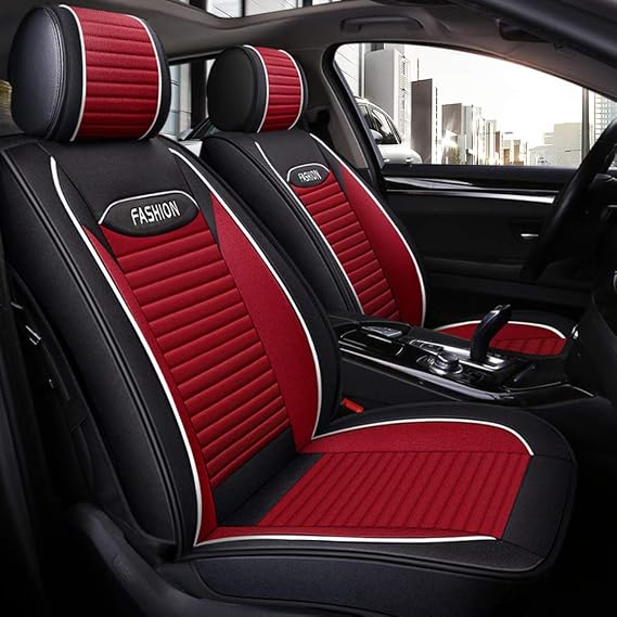 Coprisedili Auto Per Citroën C3 2020-2024 | Set Completo Anteriore E Posteriore | Design Bicolore