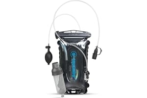 Aquamira 2L Pressurized Reservoir, Water Filtration Reservoir, 70 oz.capacity