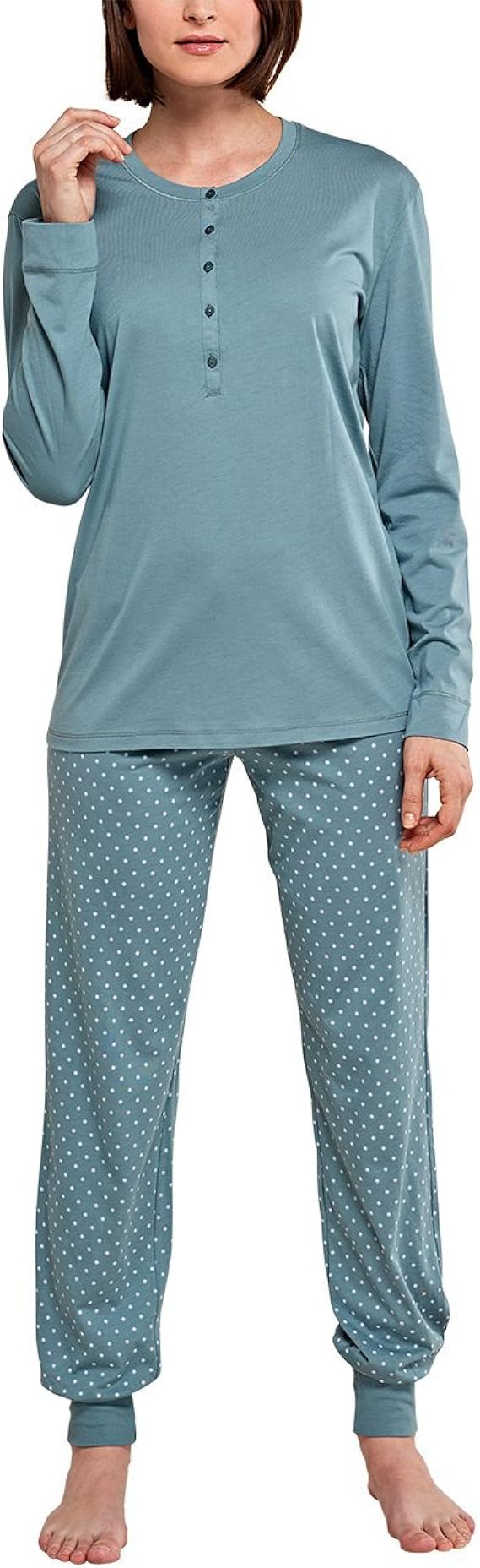 Schiesser SHIRT LANGARM MODAL MIX - MIX & RELAX - Maglia del pigiama