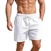 LUYIJIESHENG Men's Swim Trunks 5 Inch Quick Dry Board Shorts Mesh Lining Swimming Trunks Beach Shorts for Men Bathing Suits