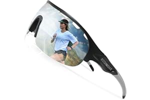 ROCKNIGHT HD Polarized Skin-Friendly Sports Sunglasses Super Light Ventilation Big Lens Youth Adult