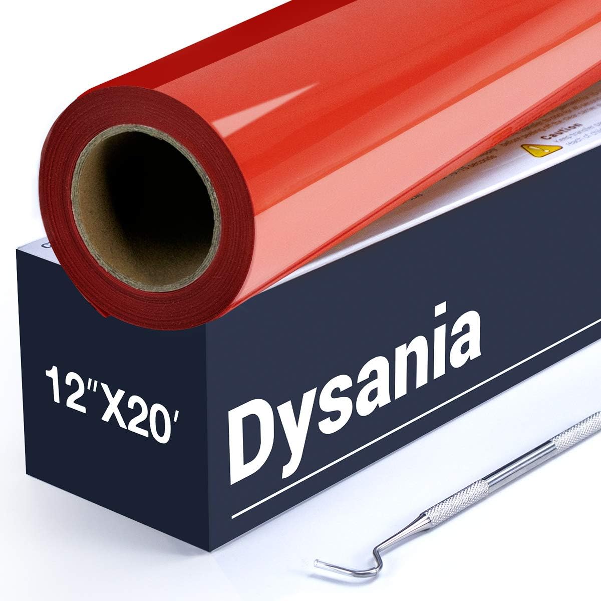 HTV Red Heat Transfer Vinyl Rolls-12"x 20FT Red HTV Vinyl, Red Iron on Vinyl for Cricut & Silhouette Cameo - Easy to Cut & Weed for Heat Vinyl Design: Arts, Crafts & Sewing