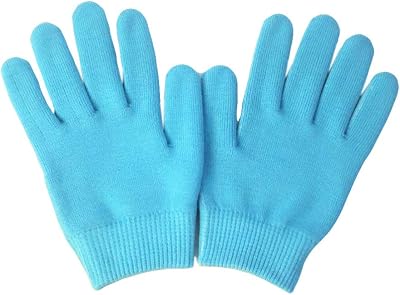 Artibetter Blue Moisturizing Gel Socks Gloves Set Hands Feet Skin Care Beauty