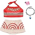 Lovely Mermaid Baby Girls Princess Adventure Bathing Suit Halter Bikini Sets Swimsuit Swimwear Fancy Dress Costume