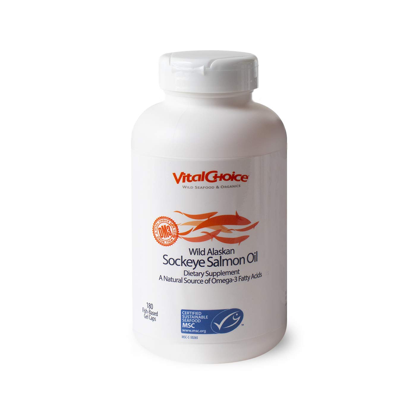 Wild Alaskan Sockeye Salmon Oil from Vital Choice