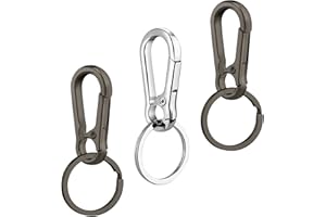 WSAuto Keychain Key Chain Ring Keyrings Key Holder Clip Key Organizer Key Chain Ring Accessories for Men and Women