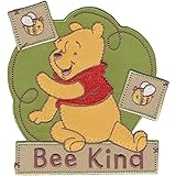 Wrights Disney Winnie The Pooh Bee Kind Iron-On Applique