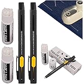 Heat Erasable Fabric Marker for Sewing, Embroidery, Quilting,Washable Heat Erasable Pens for Fabric, Chalk Laundry Markers Pe