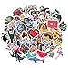 Fashion Sticker Teen Cute Cartoon Waterproof Vinyl Sticker Kettle Computer Notebook Car Skateboard Motorcycle Bicycle Luggage Guitar Graffiti Sticker 100 Pack