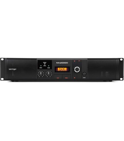 Berlinger nx1000d パワーアンプ ベリンガー 動作良好 NX1000D_P0CHV_Front_XL.png