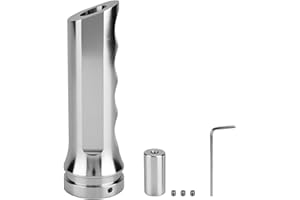 SENYAR Hand Brake Cover,Universal Auto Car Aluminium Alloy HandBrake Cover Handle Protector Hand Brake Sleeve