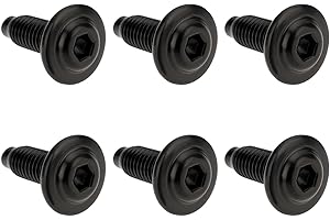 Briny River 6pcs 5x12mm Car Fairing Panel Screw 77211091C Compatible with Ducati 2010-2025