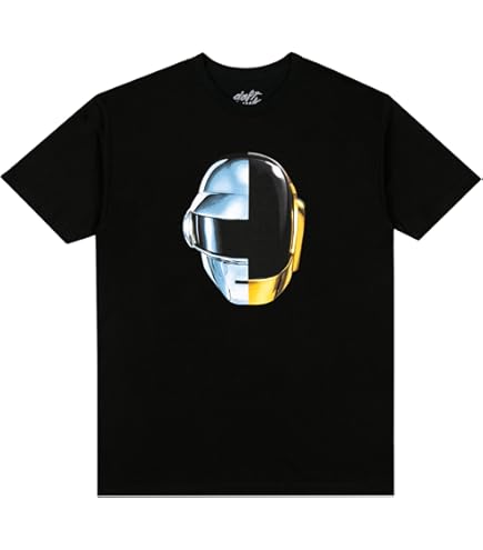 Amazon.com: Daft Punk Official Merch Crest Logo Tee Black Amazon.com: Daft Punk Official Merch Crest Logo Tee Black