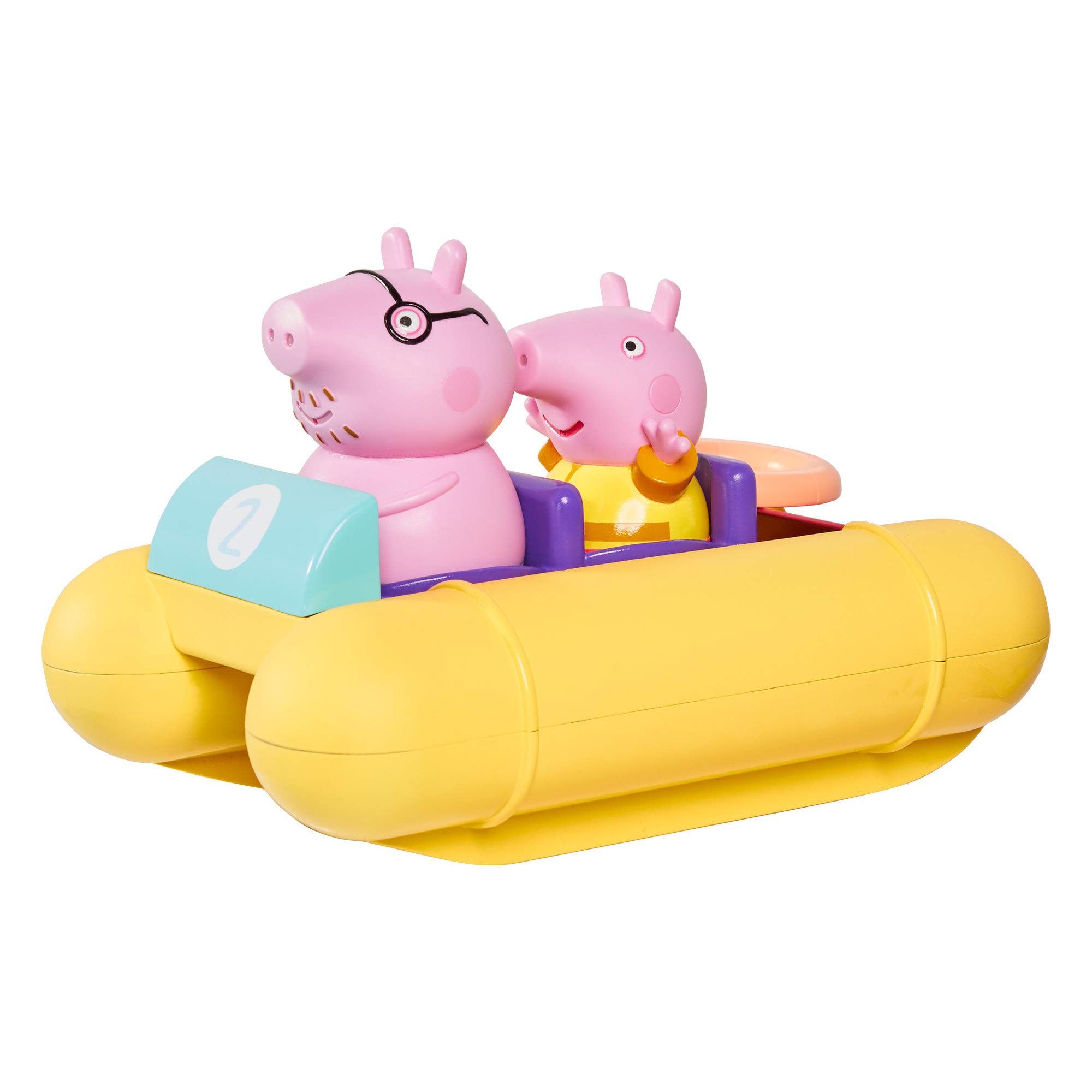 Toomies Peppa Pig Pull and Go Pedalo, Baby Bath Toys, Kids Bath Toys for Water Play, Fun Bath Accessories for Babies & Toddlers, Suitable for 18 Months, 2, 3 & 4 Year Olds