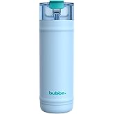 bubba 32 oz Dualsip Insulated Stainless Steel Water Bottle with Straw - Reusable, Leakproof, Lightweight, Dishwasher Safe, Lead-Free and BPA-Free, Daydreamin'