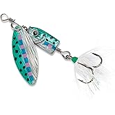Blue Fox Flash Spinner 01 Tackle, Rainbow Trout, 1/8 (BFFS1RT)